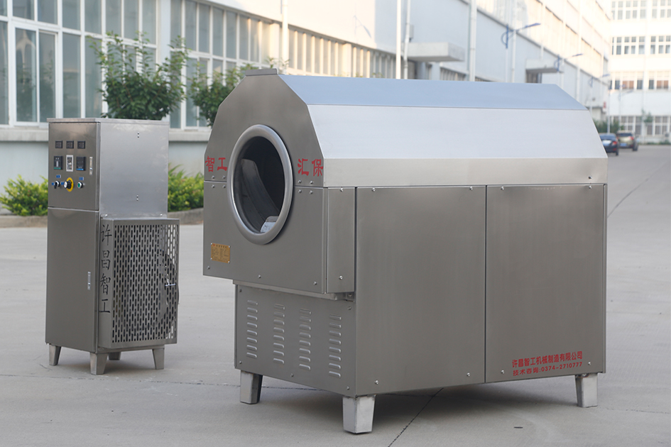 許昌智工機(jī)械中型炒貨機(jī)實拍圖