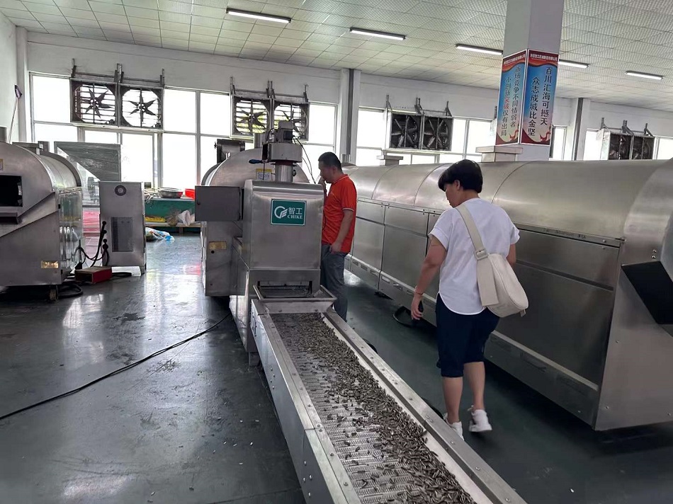 流水線電磁炒貨機(jī)